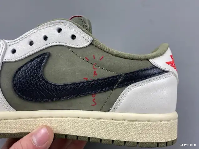1 SCOTT OLIVE DM7866-200 OG JORDAN X MEDIUM LOW AIR TRAVIS 0607